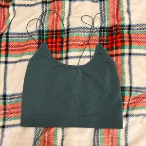 Urban Outfitters Women's Green and Blue Vest
